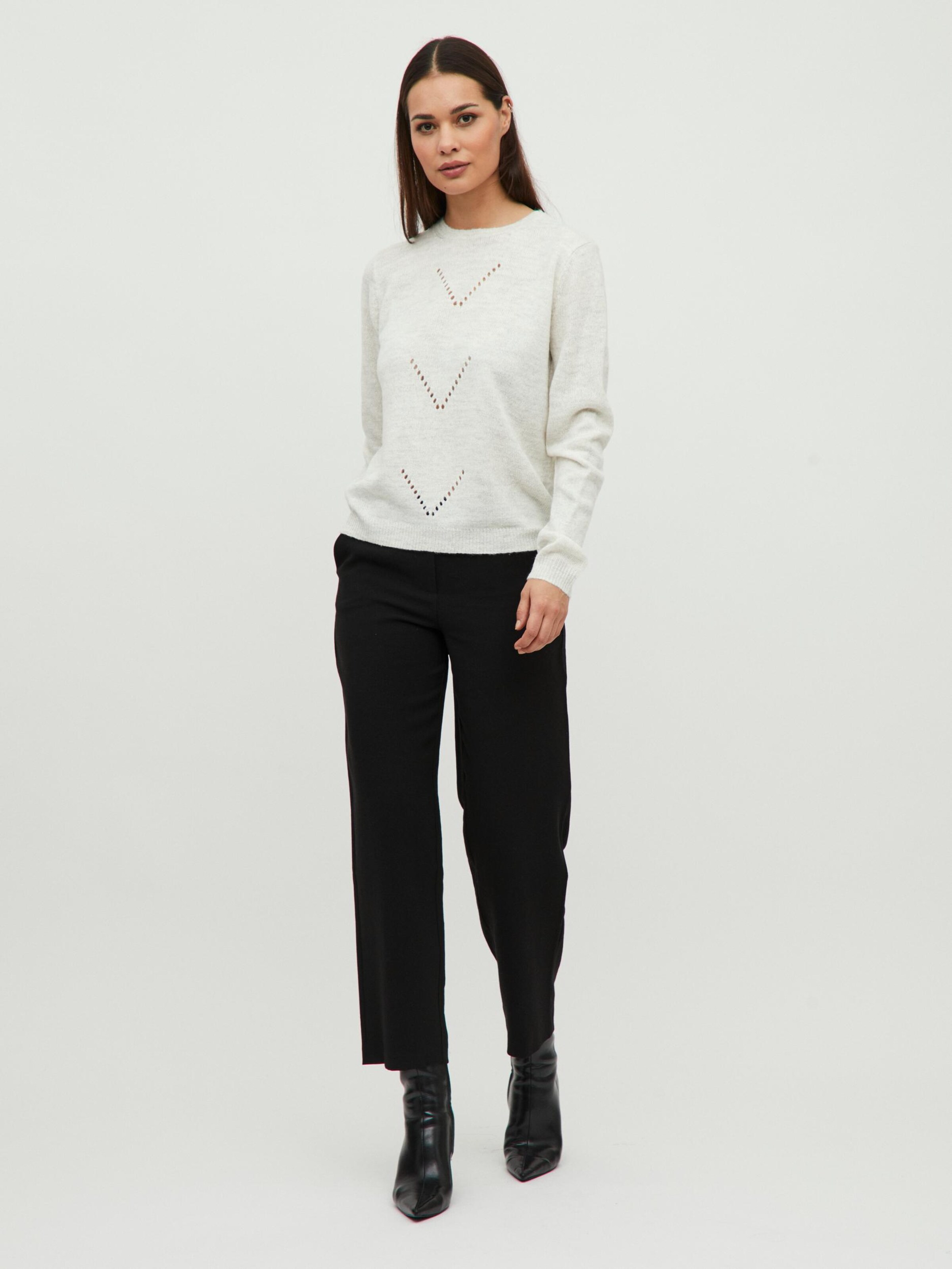 Frauen Große Größen VILA Pullover 'Surili' in Weiß - SX89741 Frauen Große Größen VILA Pullover 'Surili' in Weiß - SX89741