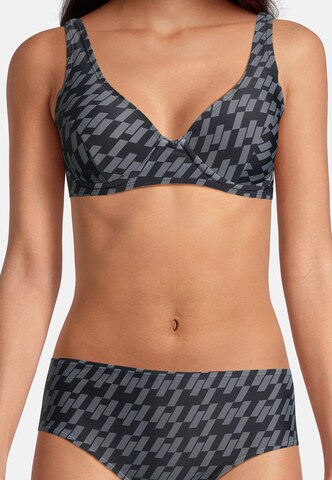 BECO the world of aquasports Bustier Bikini 'Pepita' in Schwarz