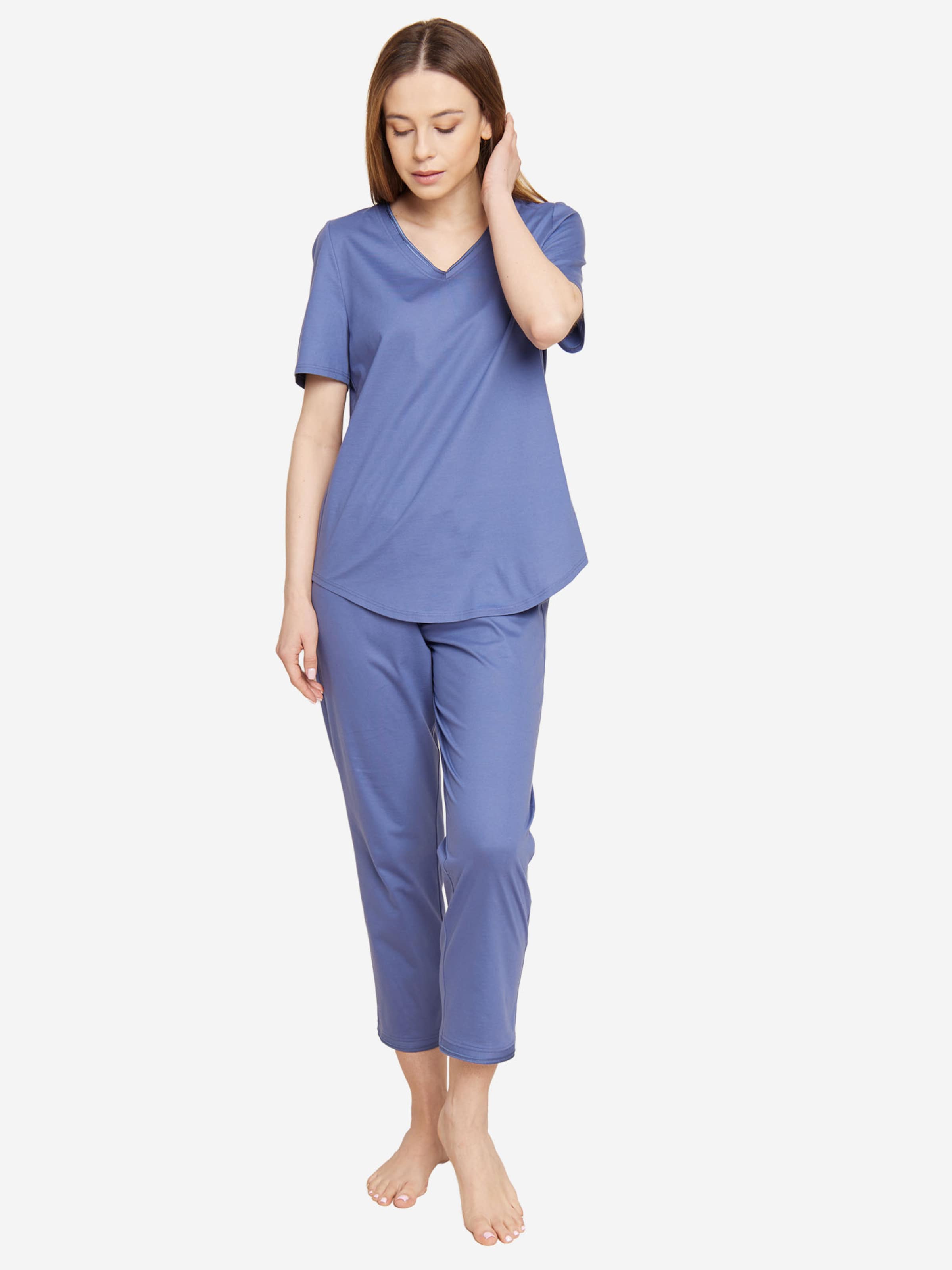 Chemise de nuit ' Basic ' Rösch en bleu