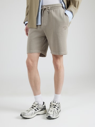 HECHTER PARIS Szabványos Nadrág - szürke: elől