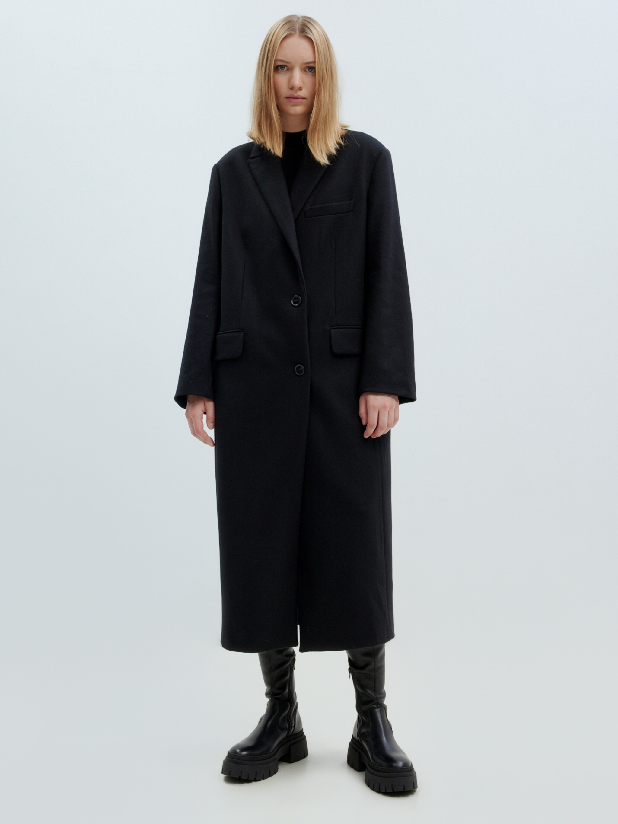 EDITED Produkte Mantel 'Rylan' schwarz