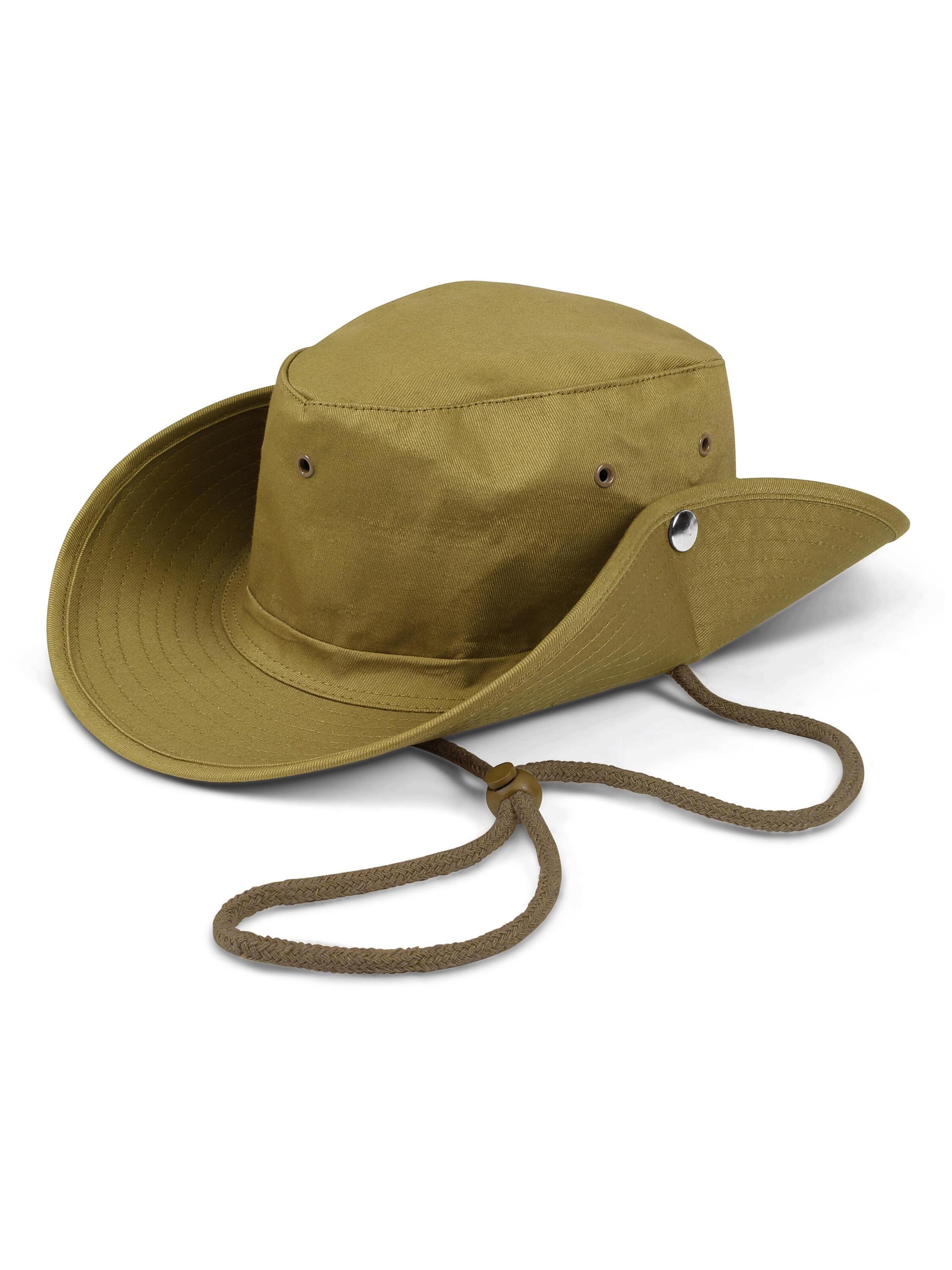 normani Hut 'Australian' in Grün: Vorderseite