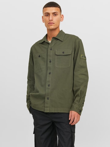 Regular fit Camicia 'Ben' di JACK & JONES in verde: frontale