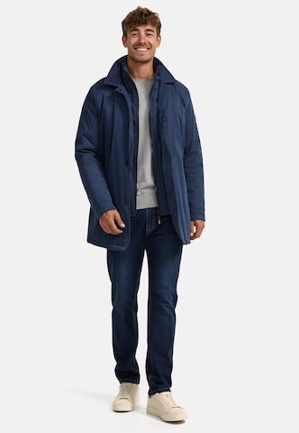 INDICODE JEANS Winter jacket ' Oklaho ' in Blue