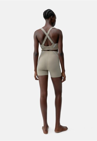 Born Living Yoga Skinny Sportbroek 'Luna' in Beige