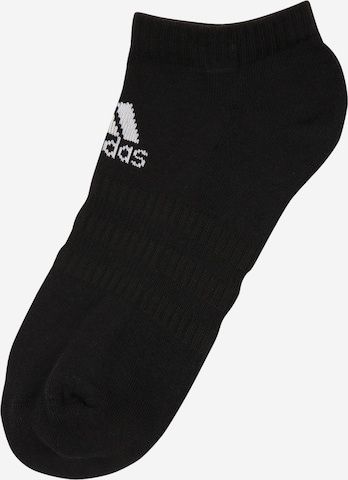 Chaussettes de sport 'Cushioned ' ADIDAS SPORTSWEAR en noir : devant