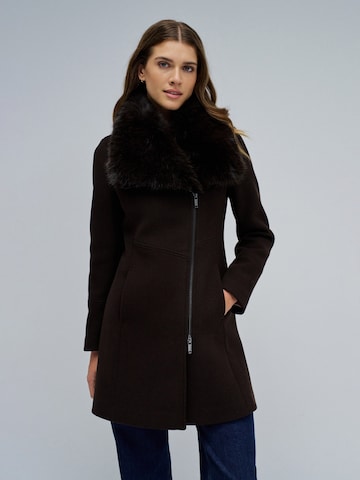 Salsa Jeans Wintermantel in Zwart: voorkant