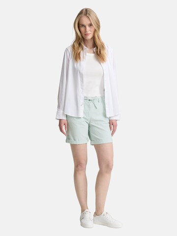 TOM TAILOR Regular Chino in Groen