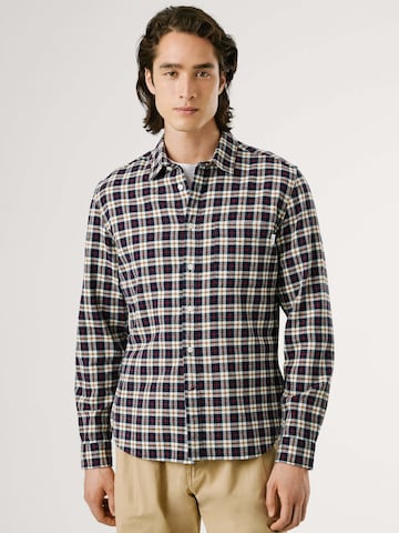 Pepe Jeans Regular fit Overhemd 'Clermont' in Blauw: voorkant