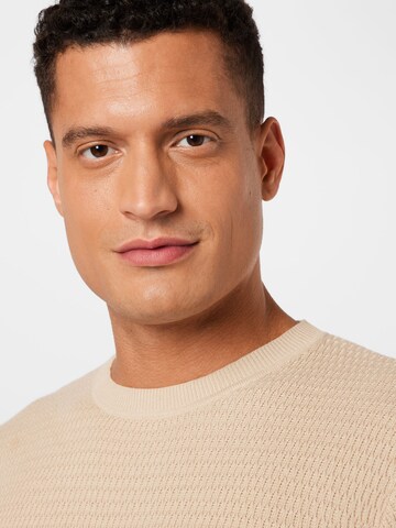 JACK & JONES Pullover 'Marlow' in Beige