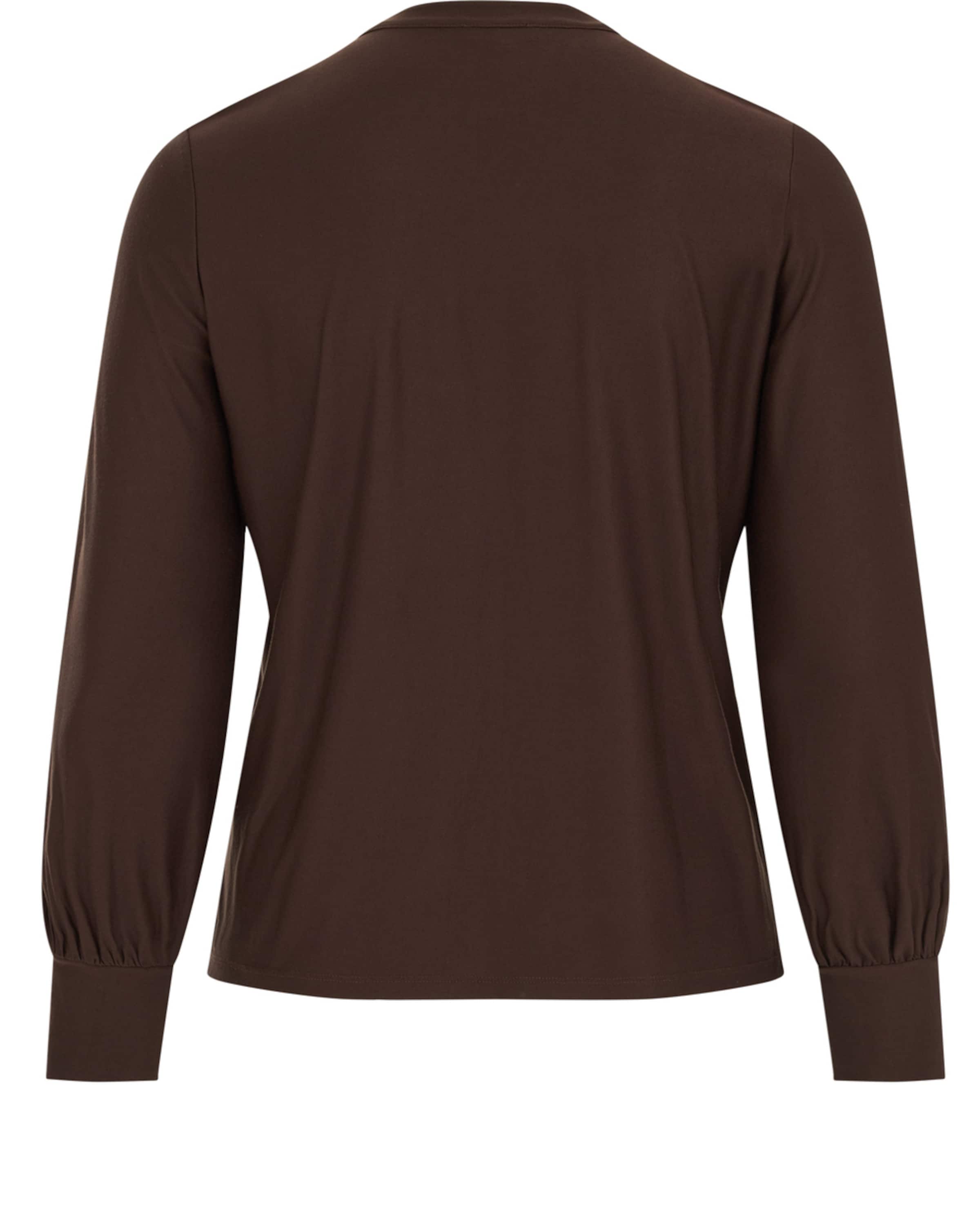 WE Fashion Pluus, värv pruun