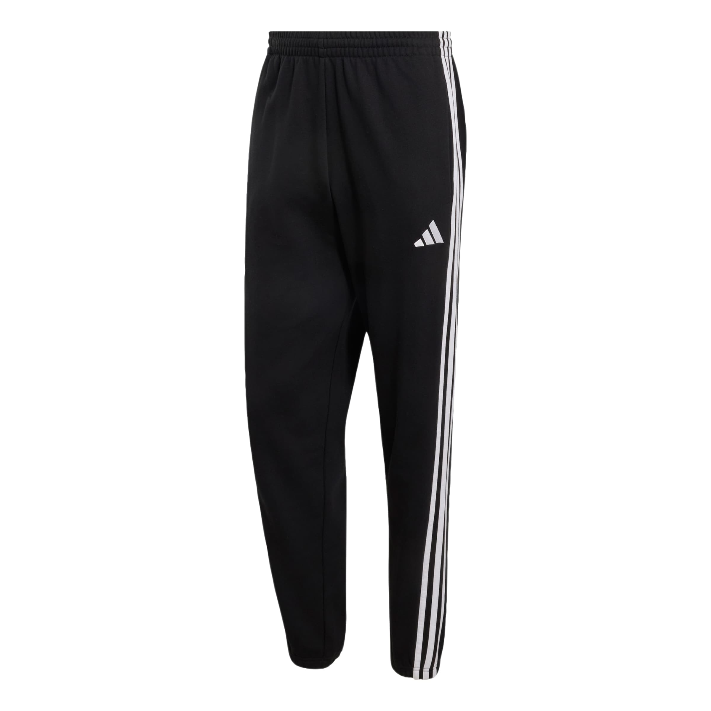 ADIDAS SPORTSWEAR Tapered Sportbroek 'Essentials' in Zwart: voorkant