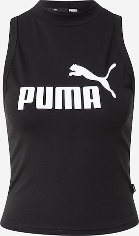 juoda PUMA Sportiniai marškinėliai be rankovių: priekis
