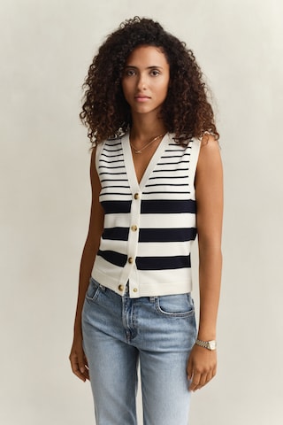 GANT Weste ' ' in Beige: Vorderseite
