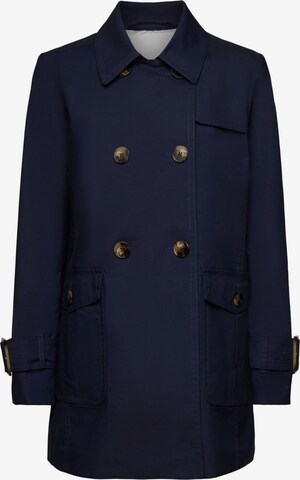 ESPRIT Between-Seasons Coat in Blue: front