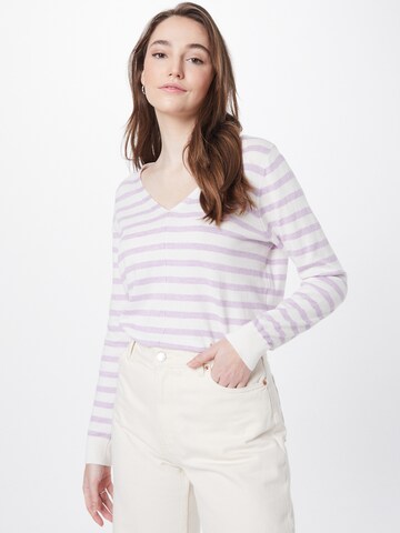 Pull-over ESPRIT en violet : devant