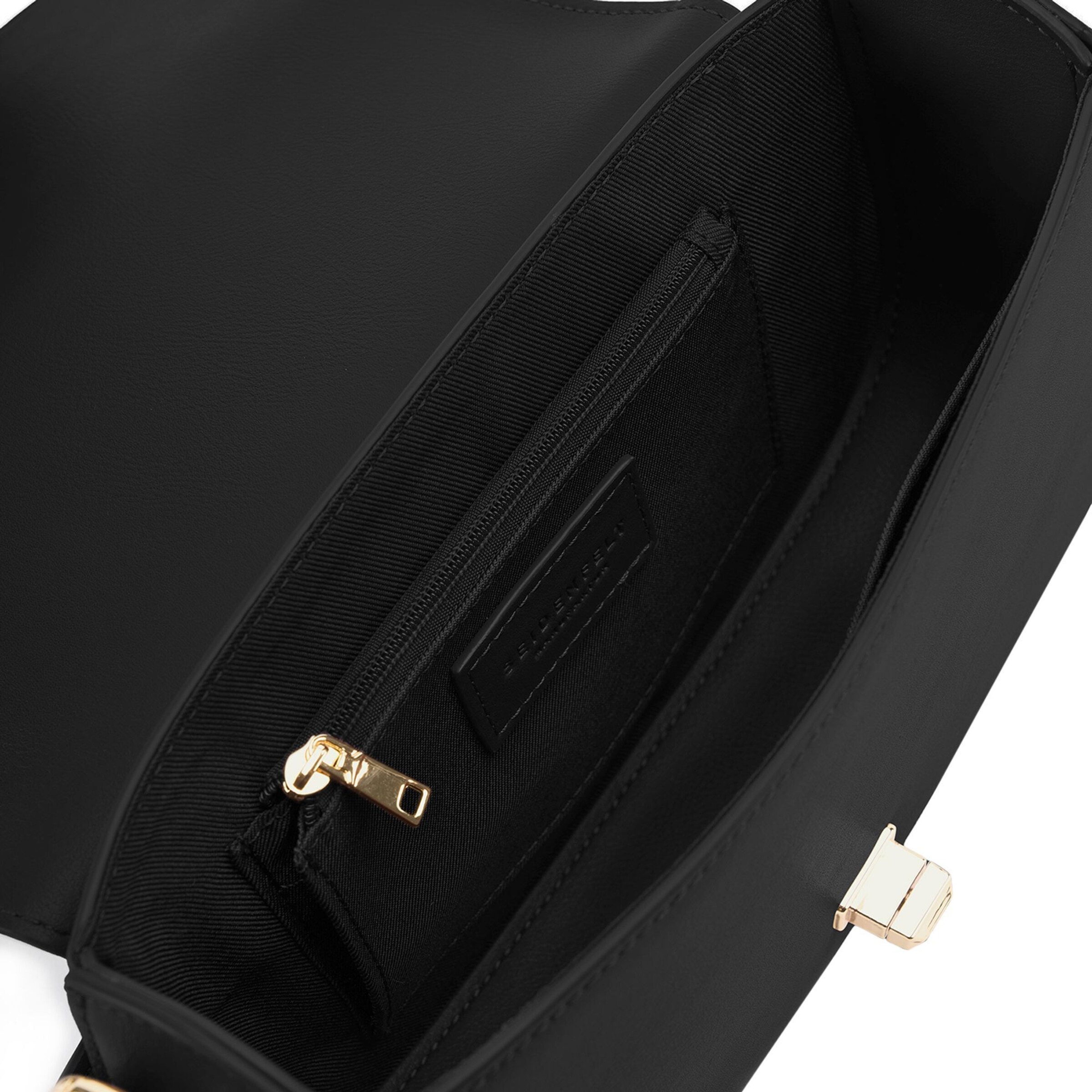 Seidenfelt Handtasche 'Eiby' in Schwarz