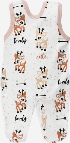 Set ' Lovely Deer ' Baby Sweets en blanc