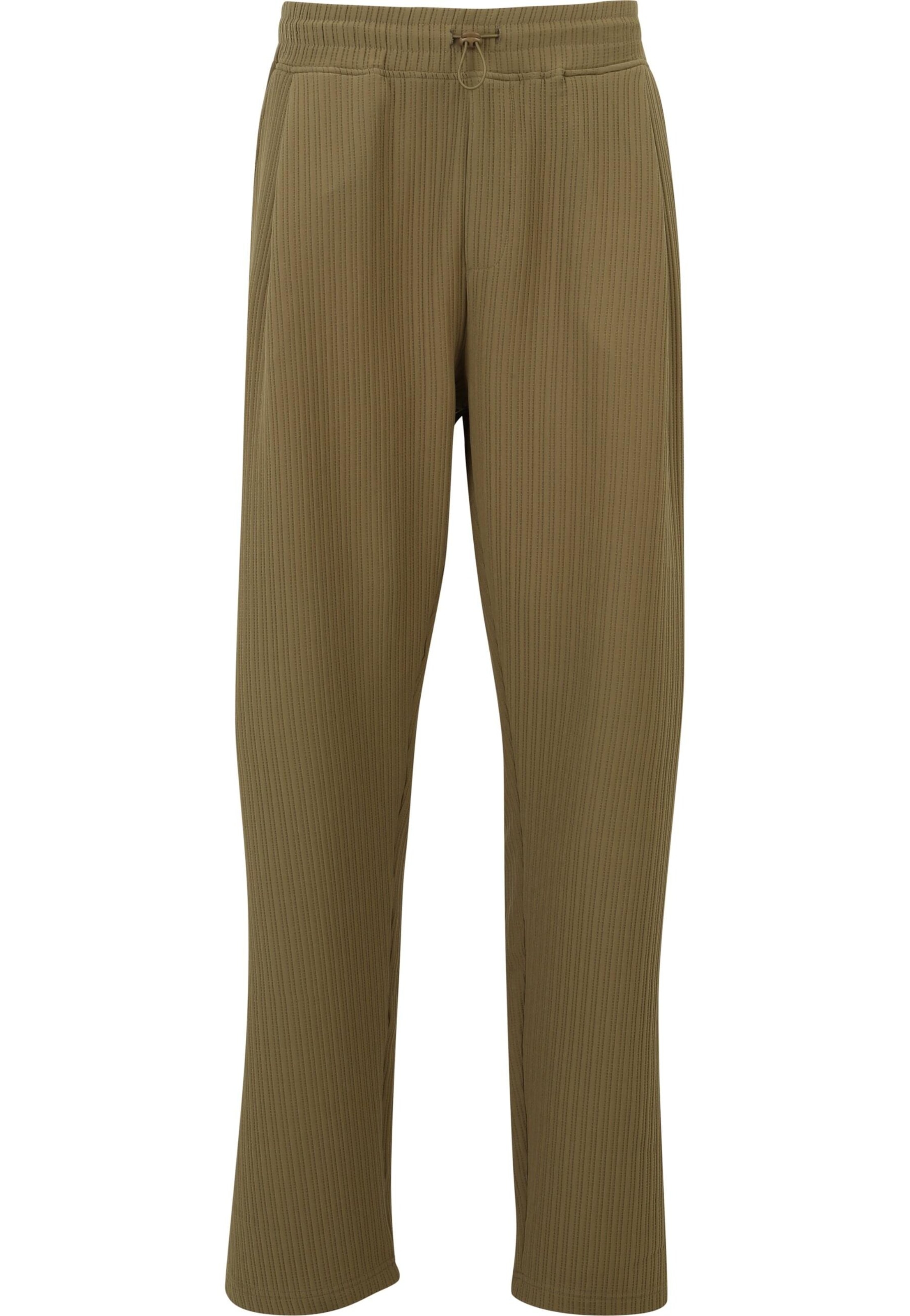 regular Pantaloni chino 'Atlanta' di DEF in verde: frontale