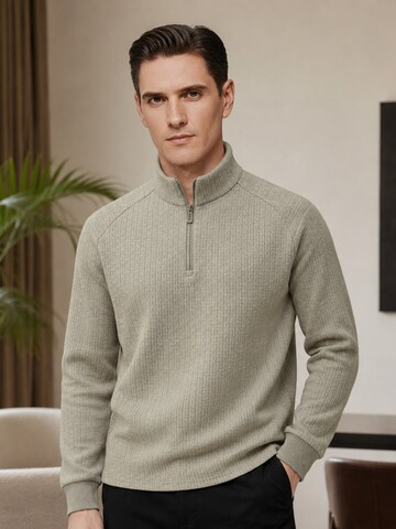 ALLTHEMEN Sweatshirt 'Stille' in Green