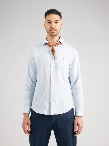 GANT Regular fit Overhemd in Blauw: voorkant