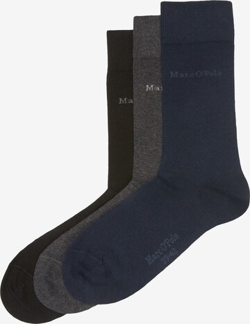 Chaussettes Marc O'Polo en bleu : devant