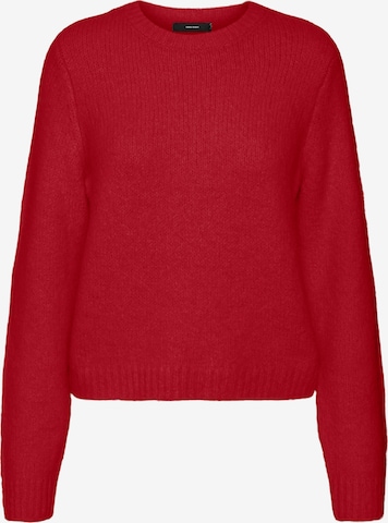 raudona VERO MODA Megztinis 'VMNOVAH': priekis