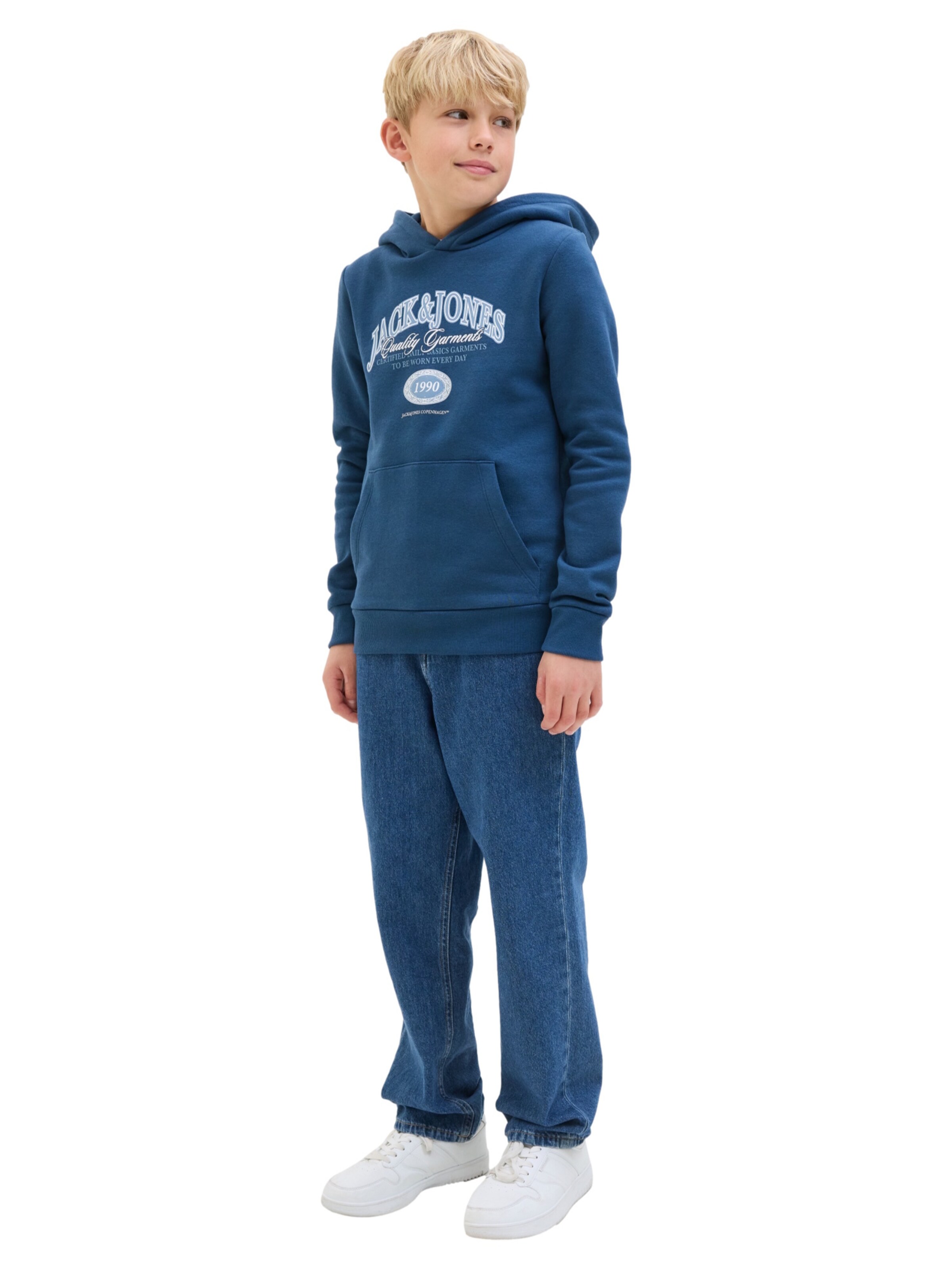Jack & Jones Junior Sweatshirt 'Ari' in Blue