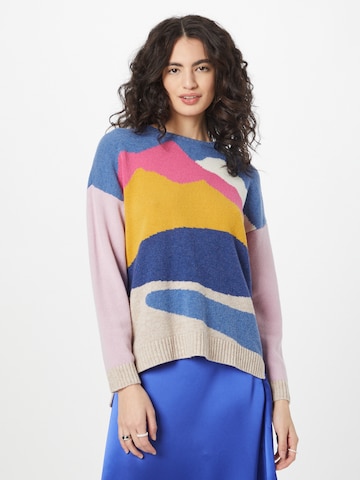 UNITED COLORS OF BENETTON Sweater in Mixed colours: front