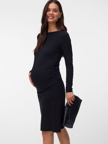 MAMALICIOUS - Vestido 'MLAmelia' en negro: frente
