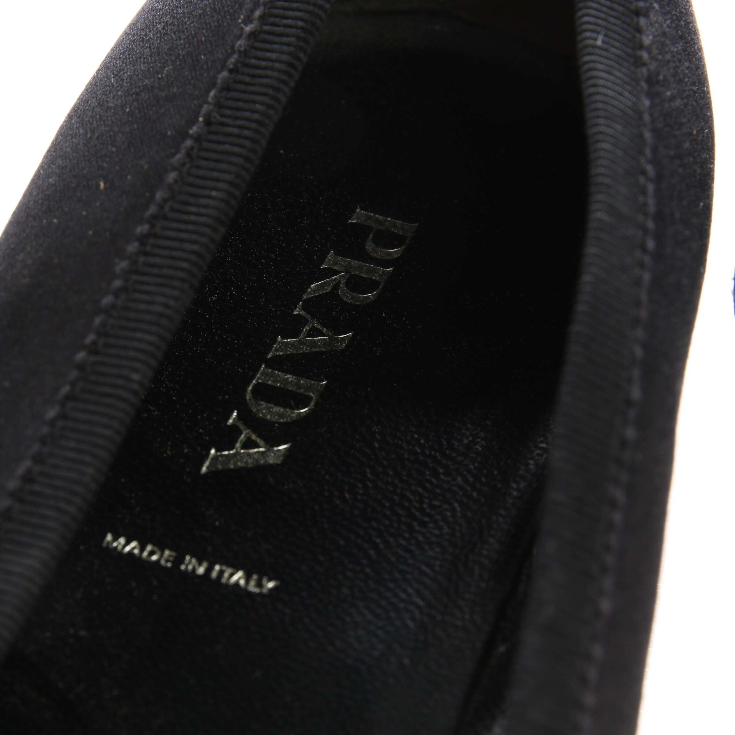 PRADA Halbschuhe 40,5 in Schwarz