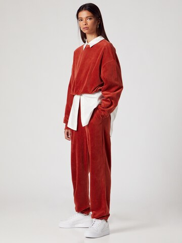 ABOUT YOU x MOGLI Loose fit Pants 'Rylie' in Red