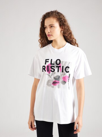 Tricou 'PIXIE' de la ONLY pe alb: față