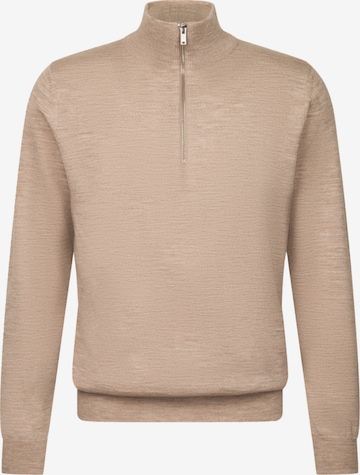 Pull-over SEIDENSTICKER en beige : devant