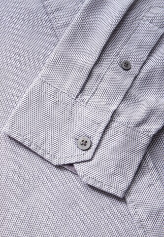 Street One MEN Regular fit Button Up Shirt in Grey