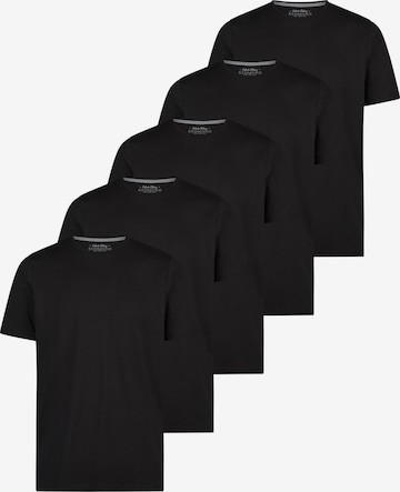 redmond Shirt 'Basic' in Schwarz: Vorderseite