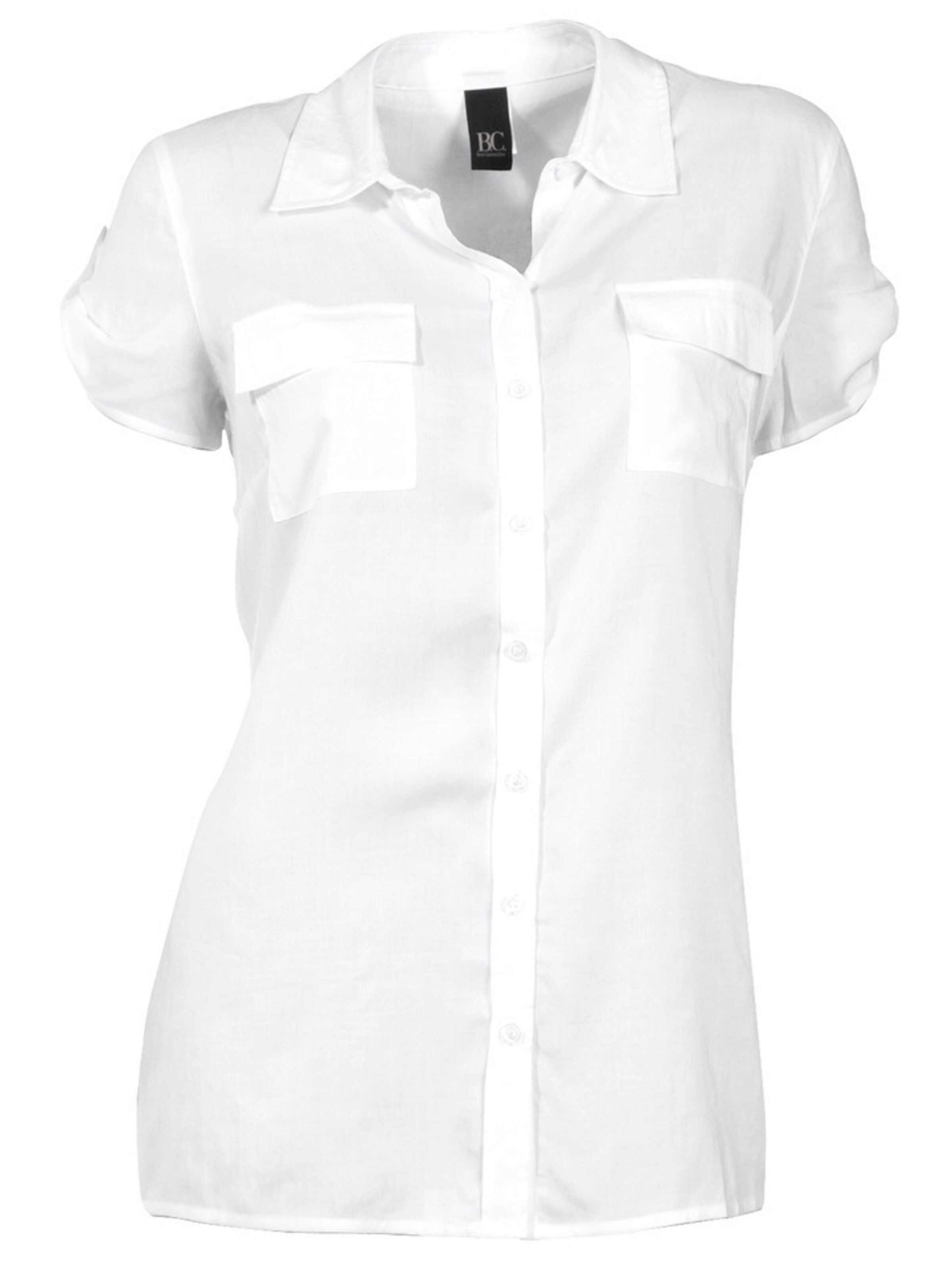 Camicia da donna di heine in bianco: frontale