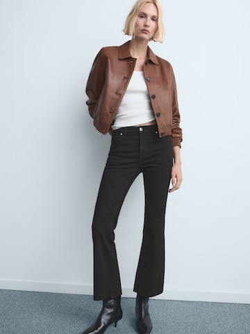 MANGO Regular Jeans 'SIENNA' in Black