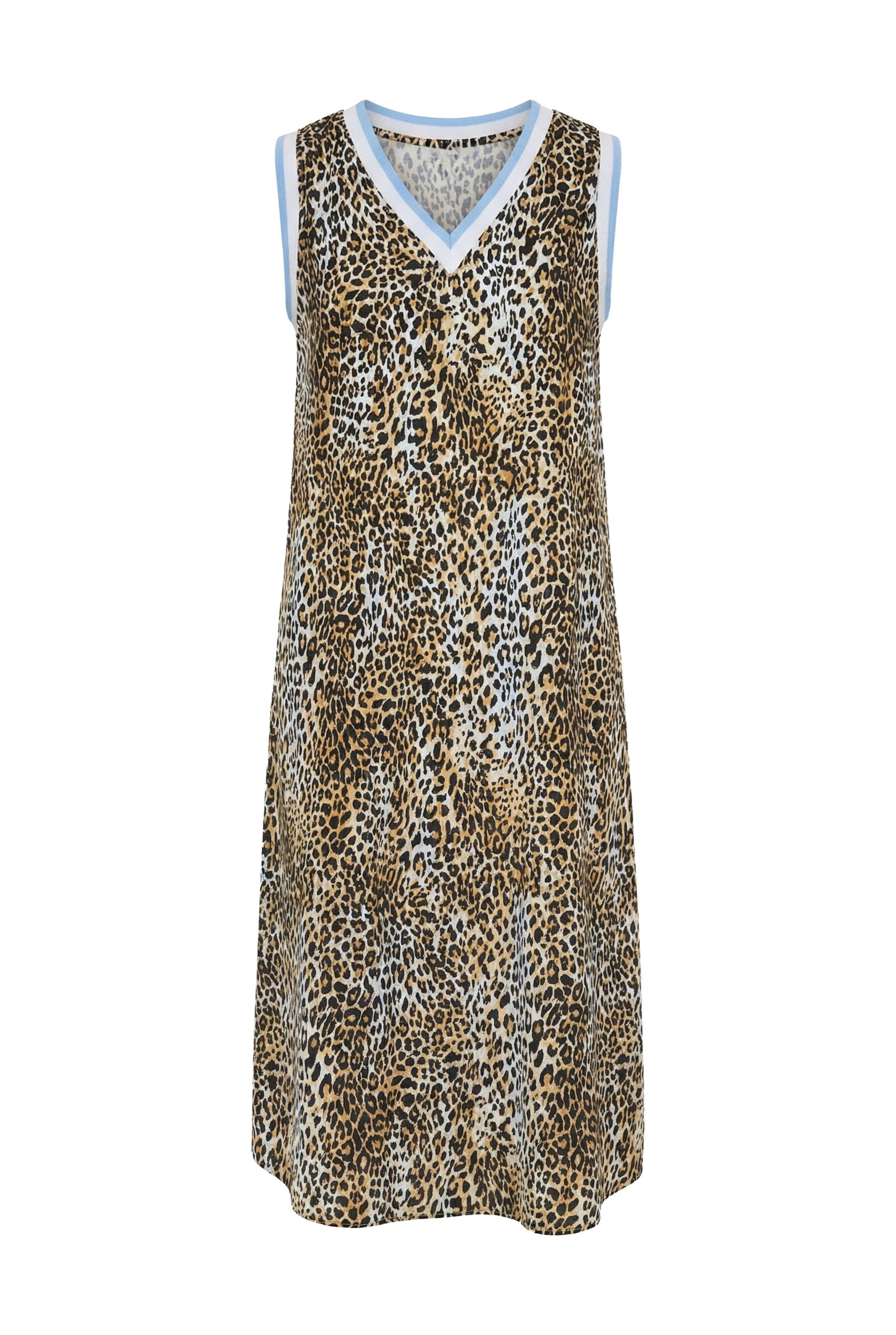 Angel of Style Dress in Brown: front