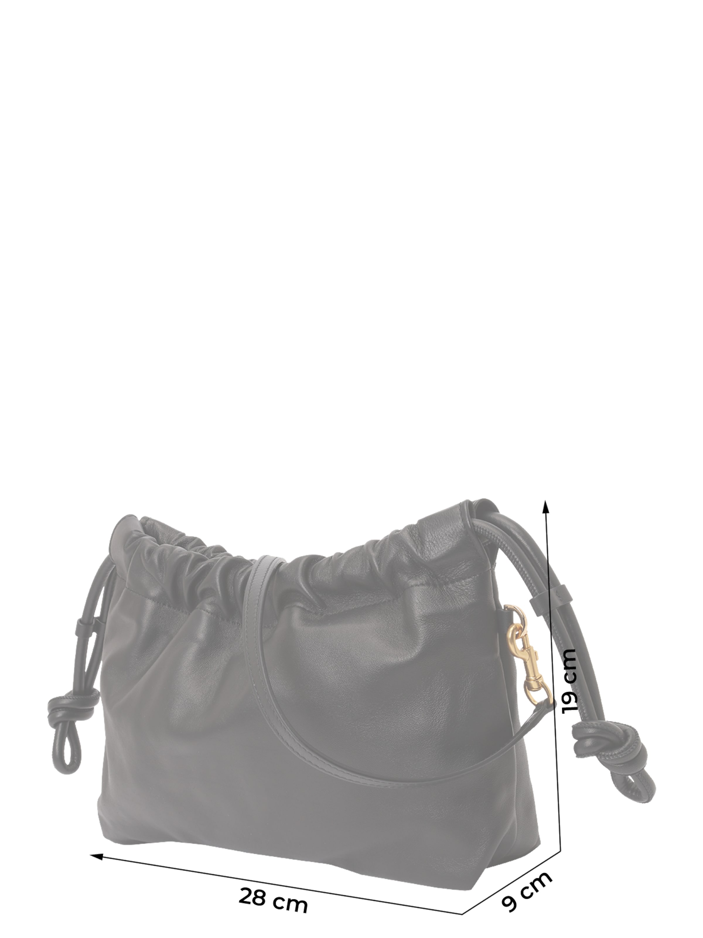 N°21 Zsáktáskák 'Eva' - fekete