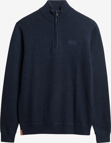 Superdry Pullover 'Essential' in Blau: Vorderseite