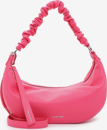 Borsa a spalla 'Shirley' di Suri Frey in rosa: frontale