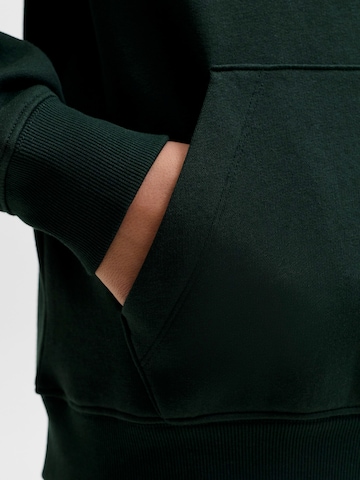 Bluză de molton 'JJEStar' de la Jack & Jones Junior pe verde