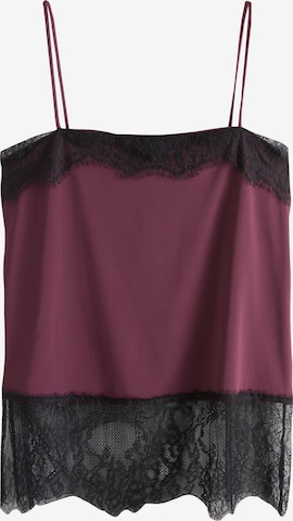 Haut Next en rouge : devant