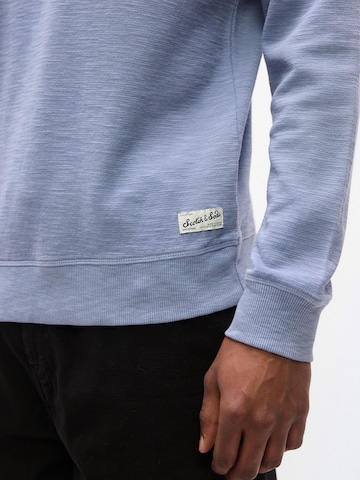 SCOTCH & SODA Collegepaita 'GARMENTDYED' värissä sininen