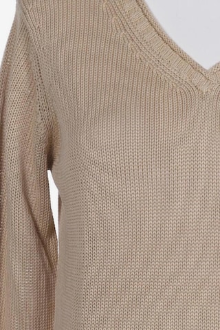 hessnatur Sweater & Cardigan in L in Beige