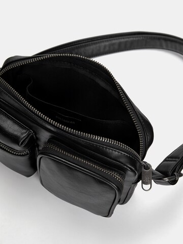Sac à bandoulière Pull&Bear en noir