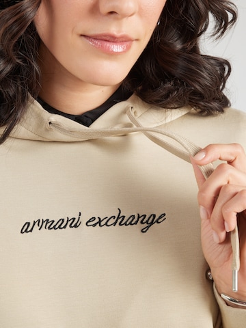 ARMANI EXCHANGE Majica | bež barva
