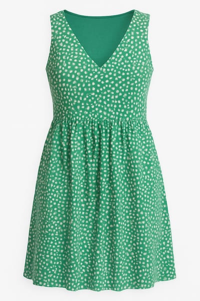 Shape Of You Kleid in tanne / weiß, Produktansicht