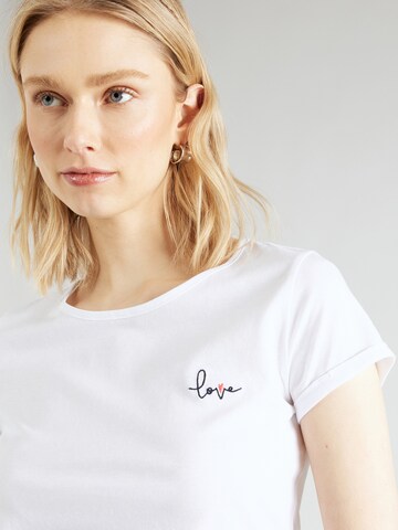 T-shirt TOM TAILOR DENIM en blanc